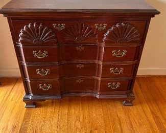 Only 1.. American Drew Vintage Chippendale Style Block Front Goddard Chest