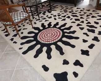 Contemporary area rug