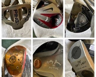 LOTS excellent condition drivers and putters
