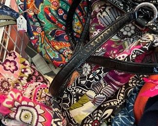 large collection of Vera Bradley items
