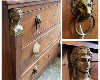 beautiful antique chest from a German castle STILL AVAILABLE