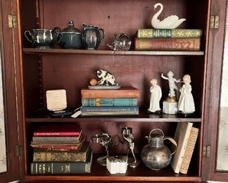  Nice table top bookcase with glass doors STILL AVAILABLE