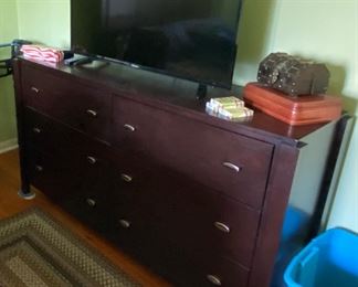 TV and dresser
