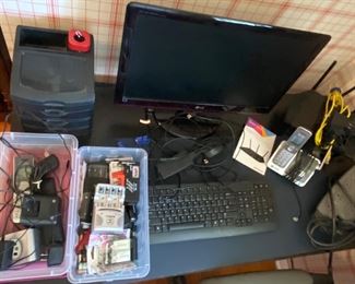 Monitor and supplies