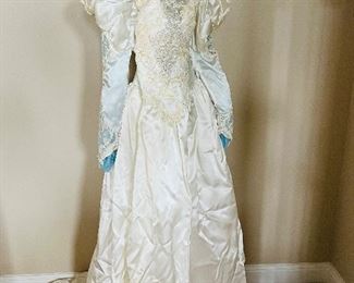 Vintage wedding gown