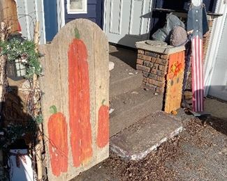 Wood, holiday, decorations