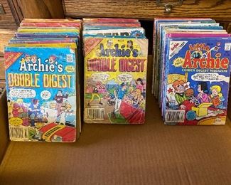 Archie and friends comic books