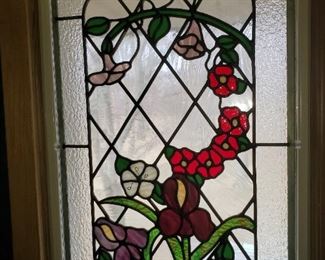 Window size stained glass pieces