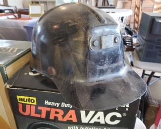 Vintage miners hardhat