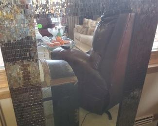 Mosaic Framed mirror