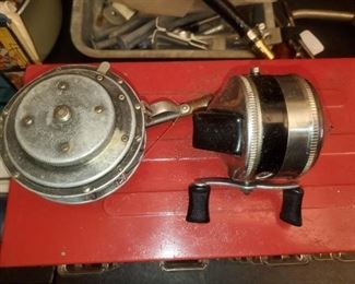 Vintage fishing reels