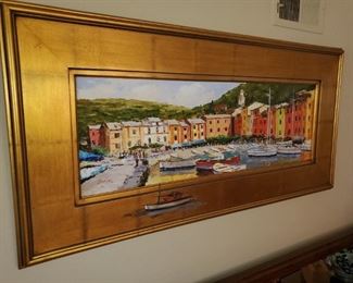 Large art collection