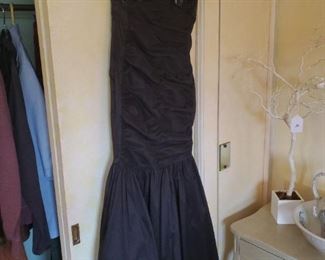 Beautiful off shoulder gown black
