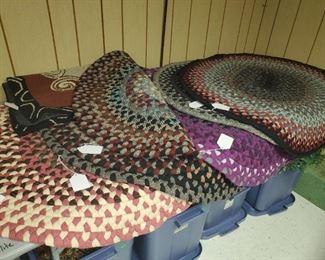 Lg selection of handmade rugs