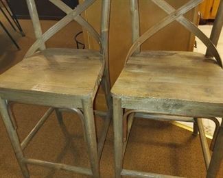 X back barstools (2pc)