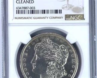 1882-CC Carson City, NGC UNC Details, Cleaned