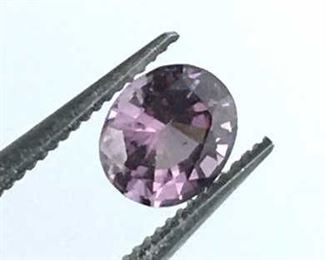 0.35 Carat Oval Cut Alexandrite Gemstone.