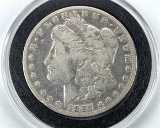 1897-O Morgan Silver Dollar, U.S. $1 Coin