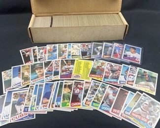 1985 Topps Baseball Full Set 1-792 Clemens RC