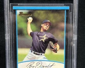 2001 Bowman Roy Oswalt Rookie BGS 8 Astros