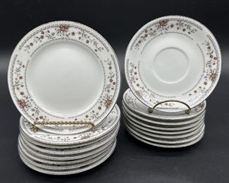 Partial Set of 'Claremont' Fine China, Japan- 2/2