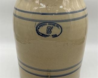 Marshall Pottery, Texas Crock w/ Spigot