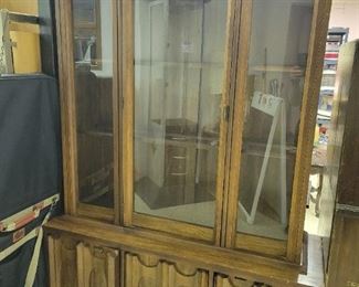 Vintage  Lighted Hutch
