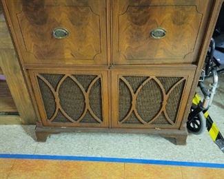 Antique  Radio  Cabinet/Console (No Radio Inside)