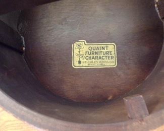 label under plant stand