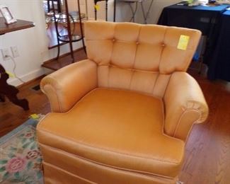 Swivel Rocking Upholstered Chair