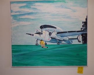 Original art - plane 715 by NAYA