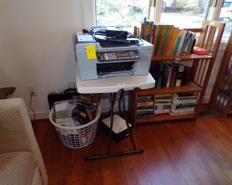 office supplies, printers, books, etc.