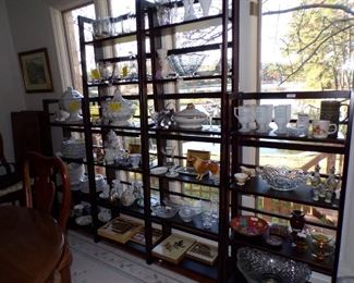 Glassware, Ironstone soup tureen, Elegant Glassware, etc.