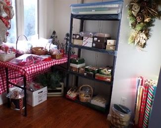 vintage Christmas ornaments, and other very nice items