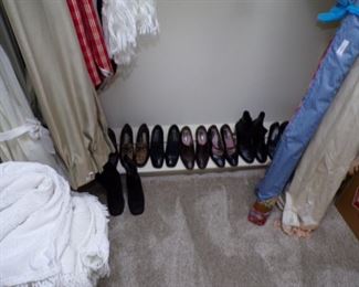 window treatments, shoes, wedding gown, etc.