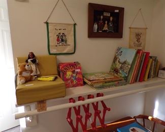 children's books, record, etc.