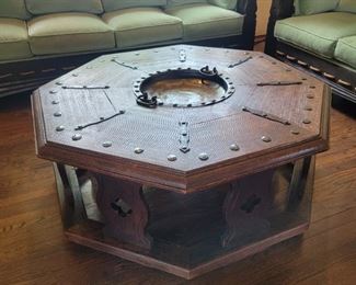 Arte de Mexico signed low table for cocktails 