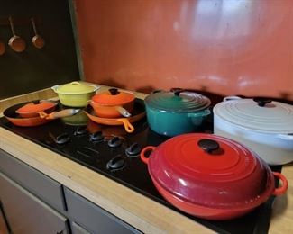 Le Crueset and Descoware 