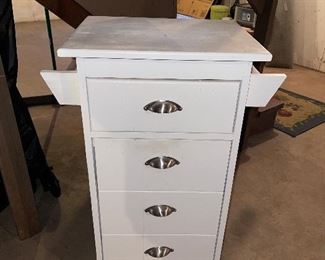 Kitchen Drawer and Trash Cabinet