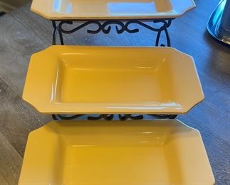 Taste of Home Entertaining Three Tier Platter