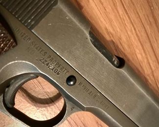 Remington Rand Model 1911 Per client's request, a backgroud check will be required for purchase of firearms.  We will work with Uncle John's Handguns in Lenoir City since they will be able to give same day checks, log firearms and release later on the day of purchase.  Per client's request, a backgroud check will be required for purchase of firearms.  We will work with Uncle John's Handguns in Lenoir City since they will be able to give same day checks, log firearms and release later on the day of purchase.  