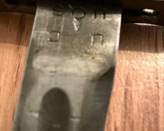 Bayonet and Scabbard 