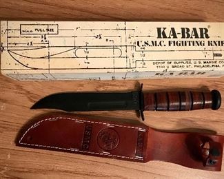 Ka-Bar U.S.M.C. Fighting Knife 