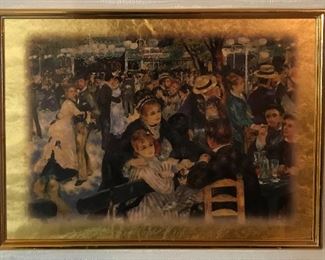 Bal du moulin de la Galette  by French artist Pierre-Auguste Renoir
