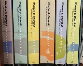 Winston S. Churchill Book Collection 