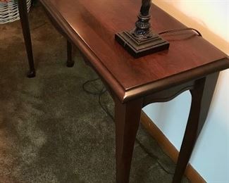 Standard of Gardner Pennsylvania Solid Cherry Console Table