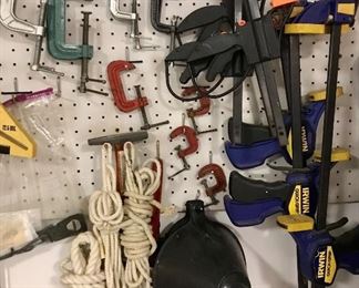 C Clamps and Hand Tools 