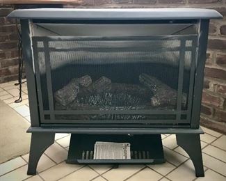 Fireplace Themed Space Heater 