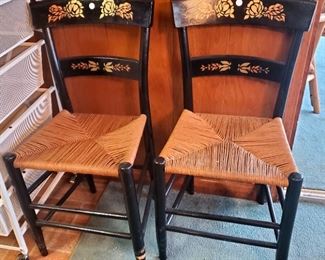 1940's Hitchcock style chairs. $80 each.