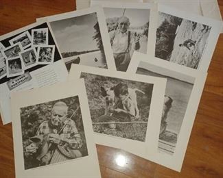 Watercolors of Villa d'Erlanger    Gift signed by Baroness Erlanger